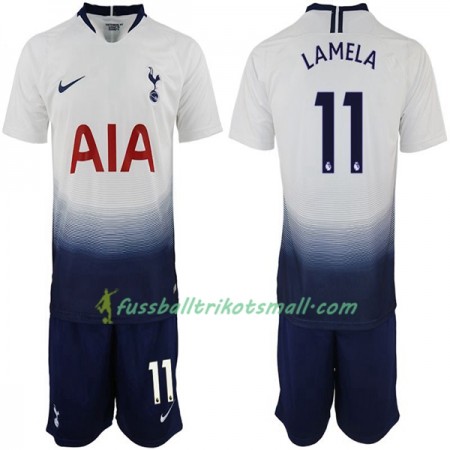 Fußballtrikots Tottenham Hotspur Lamela 11 Kinder 2018-2019 Kurzarm Heimtrikotsatz kaufen